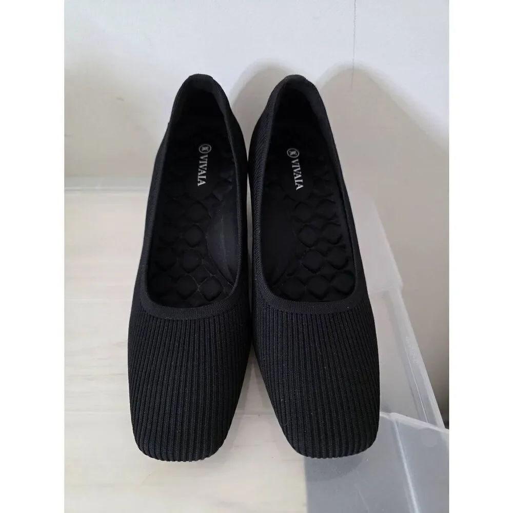 VIVAIA Square-Toe Wedge (Margot Wedge Pro) $179 42